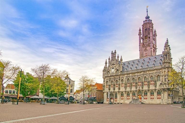 Ruime Studio 'In De Drie Koningen' In Hartje Middelburg Exterior photo